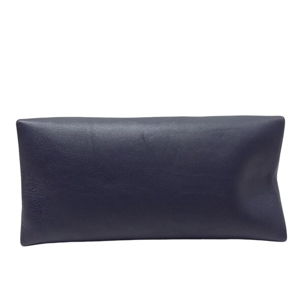 CELINE All Soft Beige Navy Red Suede Leather - Shoulder Bag 555-073025 - Picture 5 of 9